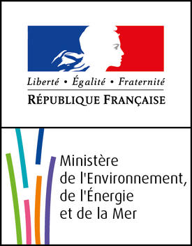 Logo Ministère de l'Environnement, de l'Énergie et de la Mer